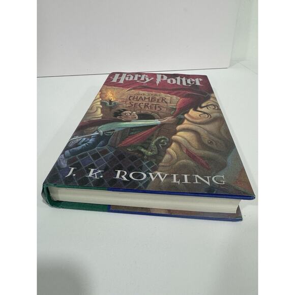 HARRY POTTER AND THE CHAMBER OF SECRETS ~ 1st Edition 1st Printing US Hardcover - Picture 5 of 5